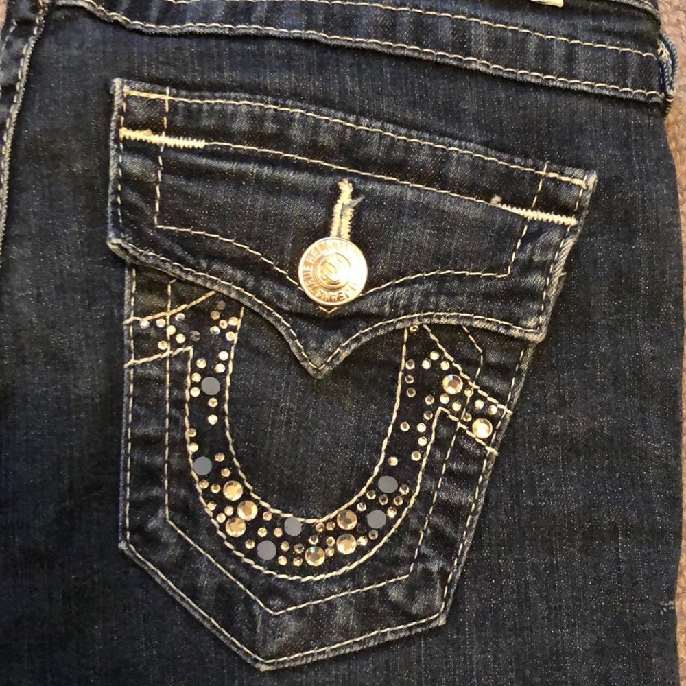 True religion flare bottom jeans